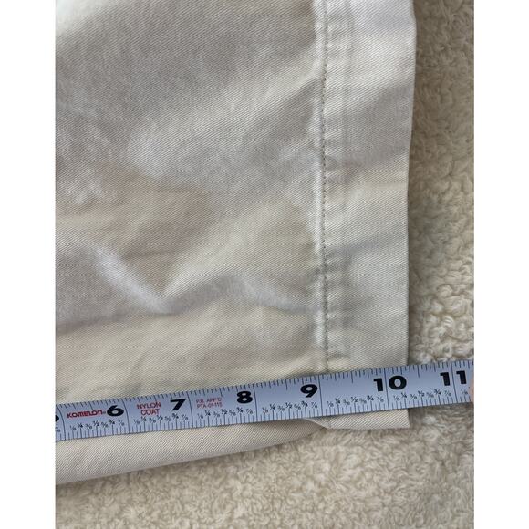 Eddie Bauer Mercer Fit Stone Beige Cotton Bermuda Shorts Size 10 - Picture 5 of 6